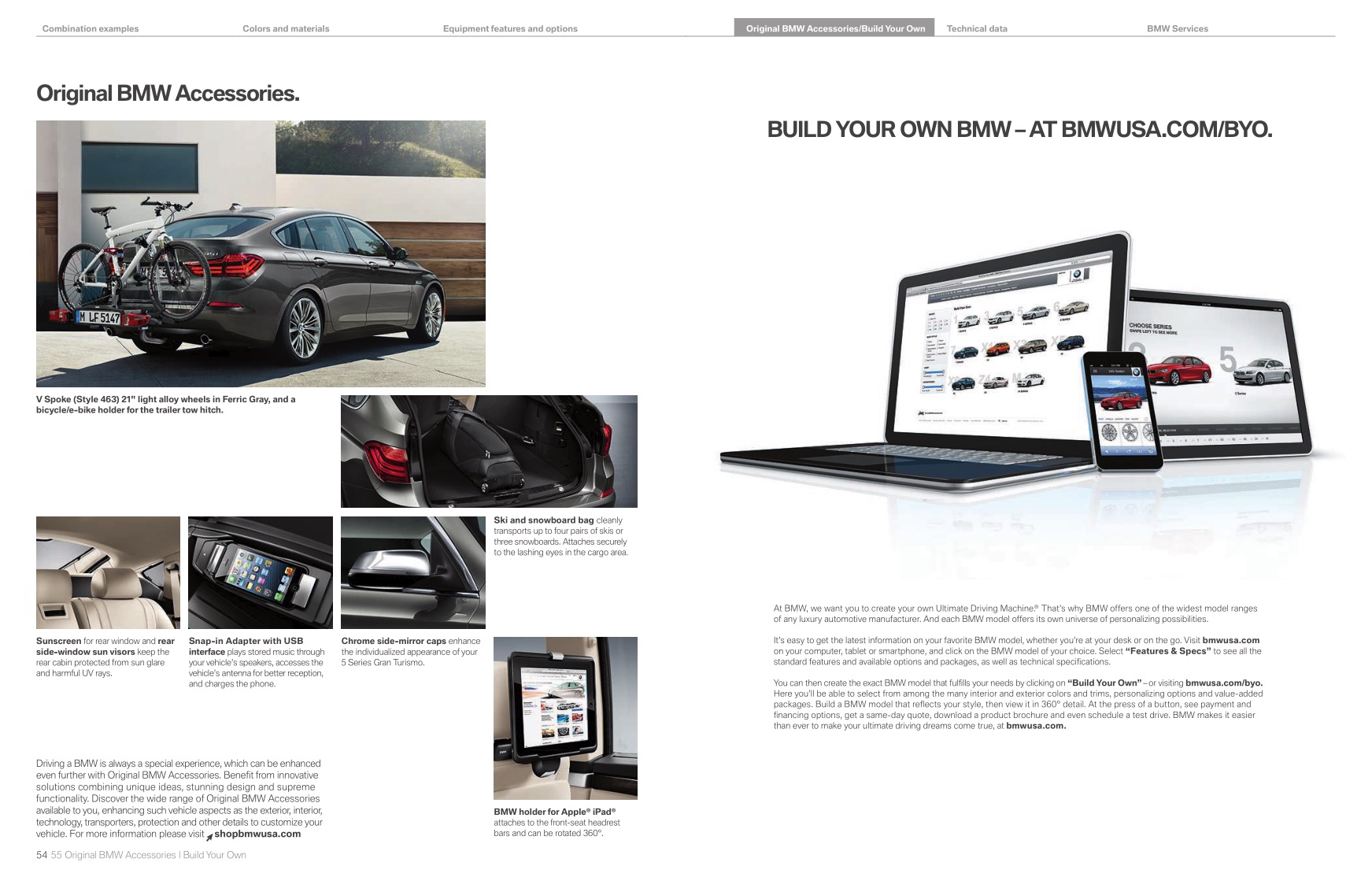 2014 BMW 5-Series GT Brochure Page 24